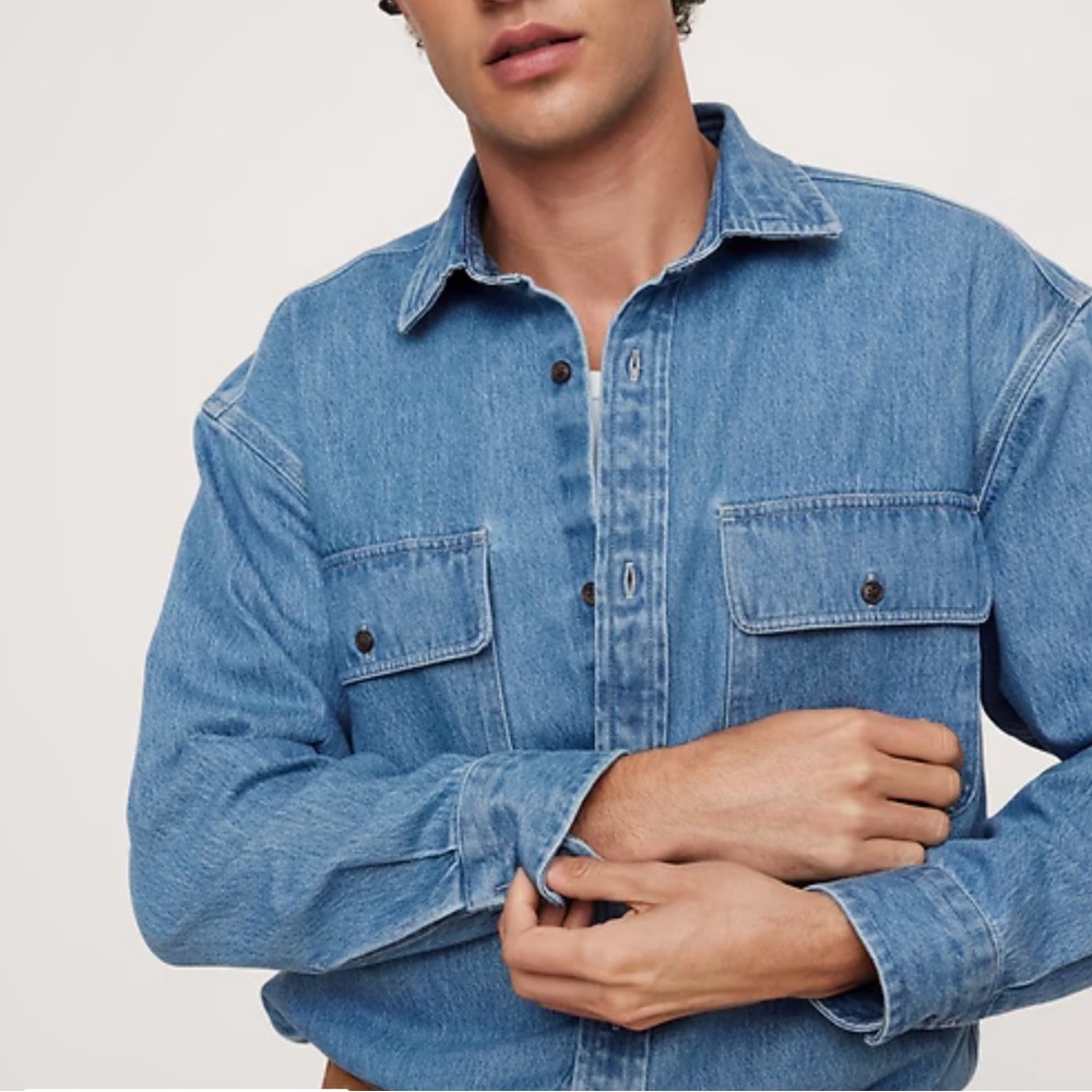 Banana Republic Dark Blue Denim Shirt